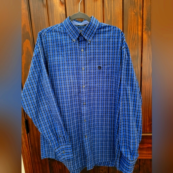 Wrangler Other - George Strait Wrangler Mens long-sleeved dress shirt
